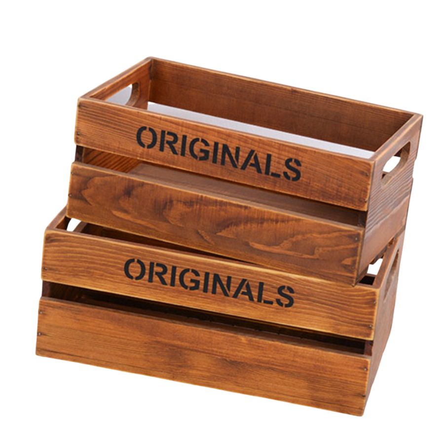 WOODEN CRATE - ORIGINAL PRINT | TRUFFULA FOREST