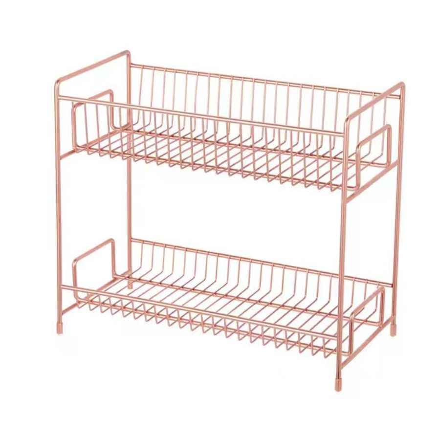 NORDIC METALLIC ROSE GOLD DESKTOP RACK | TRUFFULA FOREST