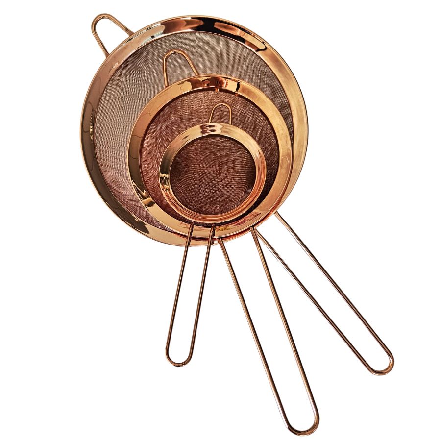 ROSE GOLD KITCHEN SIEVES